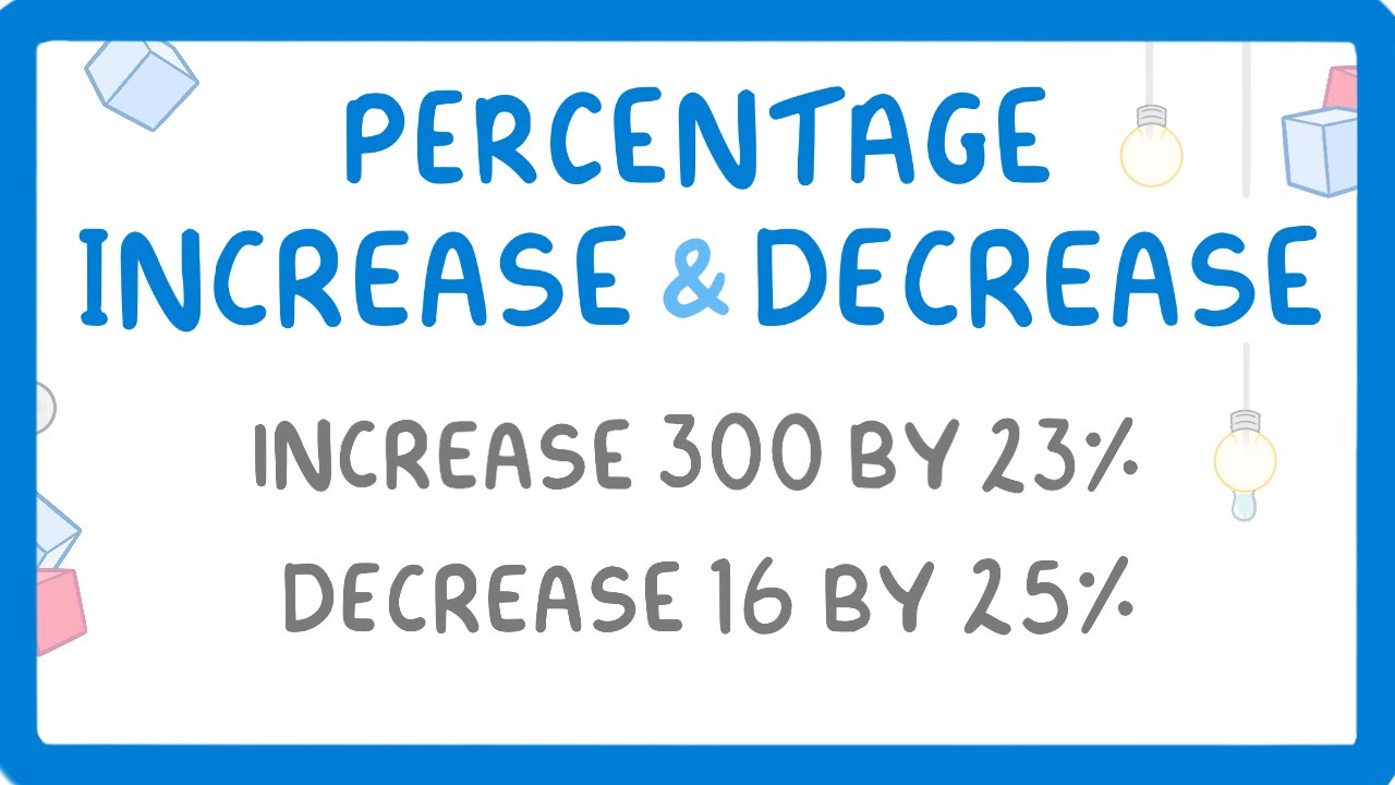 Percentage Increase/Decrease: Easy Calculation Guide