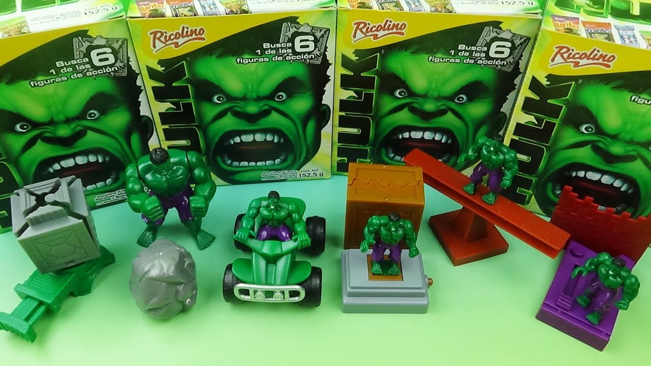 Rare 2003 Hulk Toys: Mexico's Exclusive Ricolino Collectibles