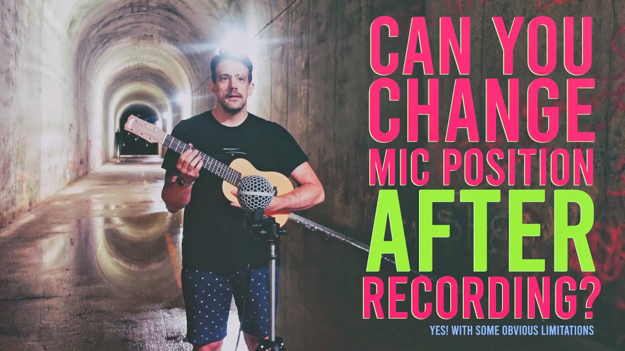 How to Reposition Mics After Recording Using Ambisonics