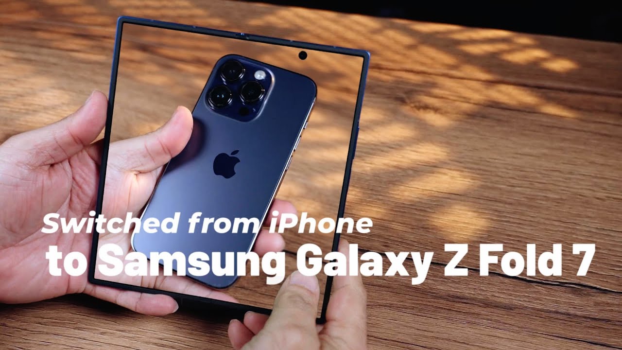 Why I Switched from iPhone to Galaxy Z Fold 7: Power User Review