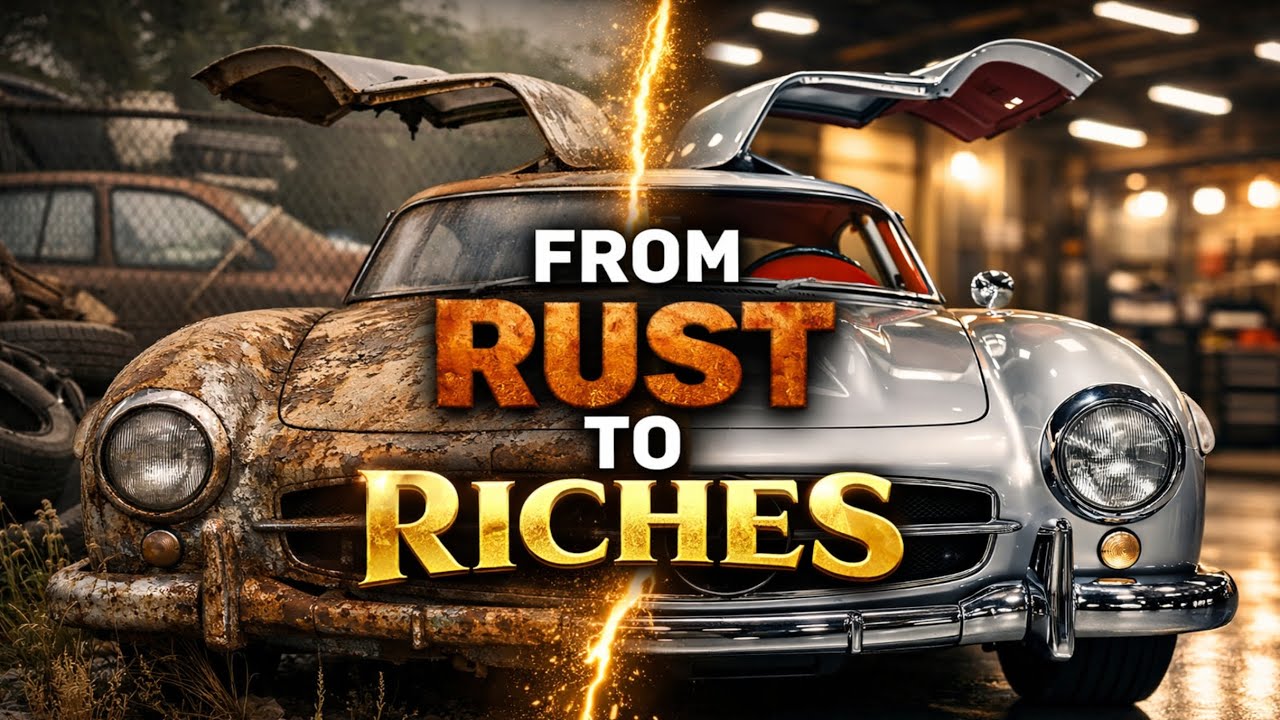 Classic Car Restoration Inspiration: Patience Transforms Neglect