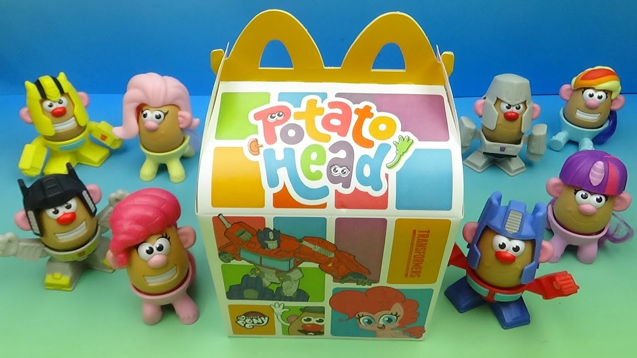 Rare McDonald's My Little Pony x Transformers Potato Head Toys Review