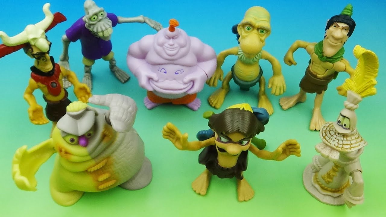 Tak McDonald's Toys: 2005 Nickelodeon Set Deep Dive