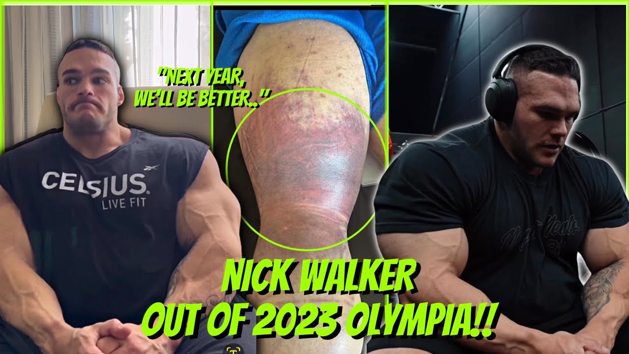 Nick Walker Withdraws from 2023 Mr. Olympia Due to Hamstring Tear