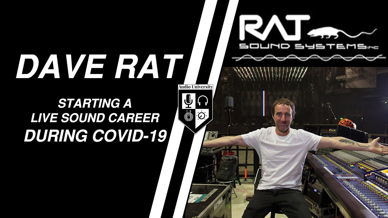 How to Build Live Sound Skills at Home During Industry Downtime