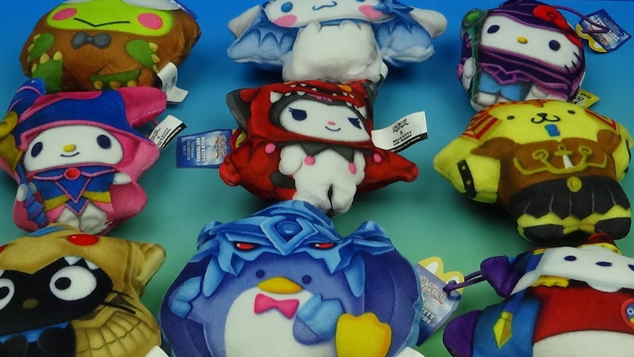 McDonald's Hello Kitty x Yu-Gi-Oh Plush Guide 2024