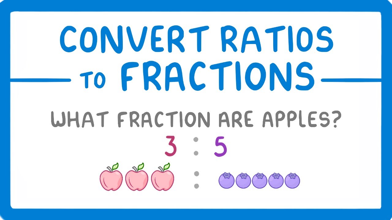 Convert Ratios to Fractions: Simple Step-by-Step Guide