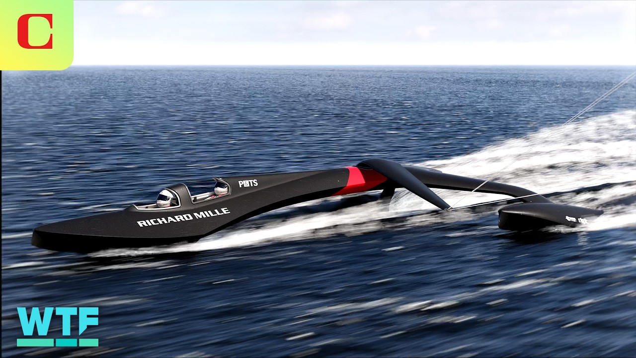 SP80's Kite-Powered Sailboat Targets 80-Knot Speed Record