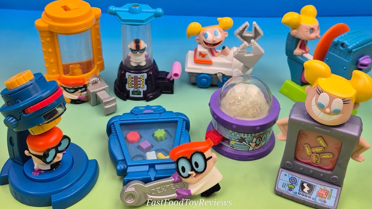 Dexter's Lab BK Toys 2003 Review: Collector's Guide & Values