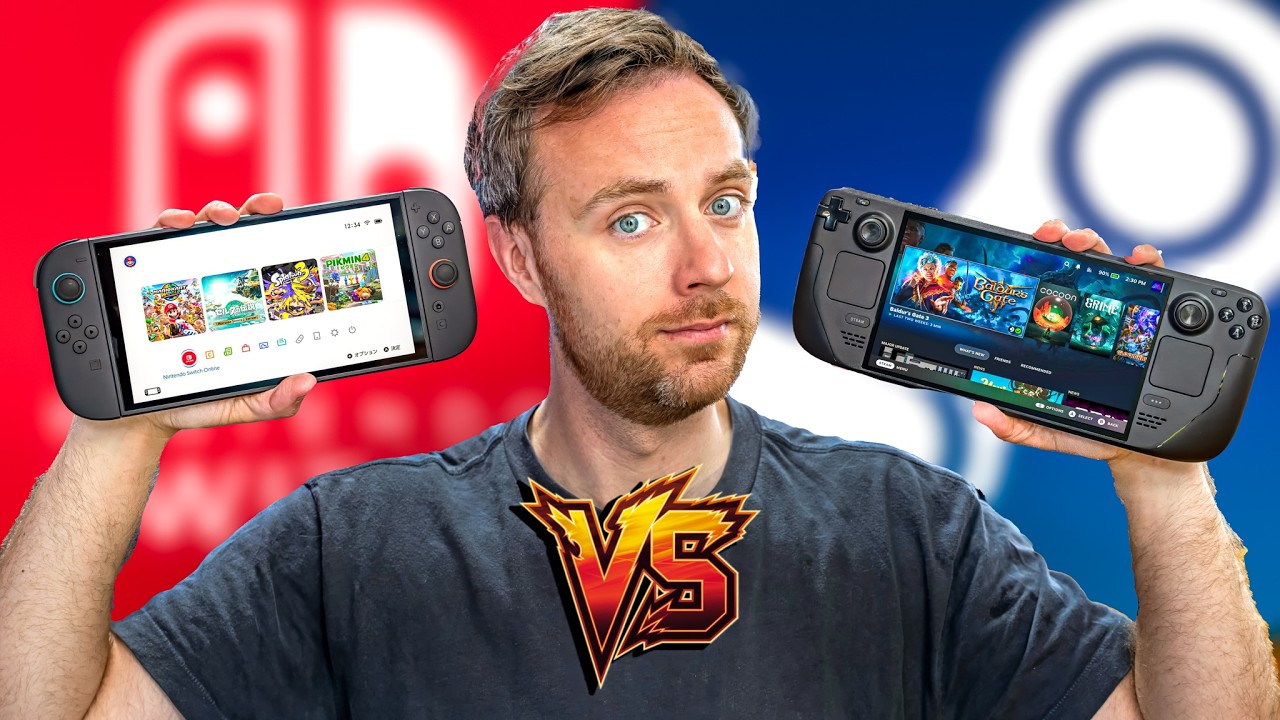 Steam Deck vs Switch 2: Which Handheld Console Wins in 2024?