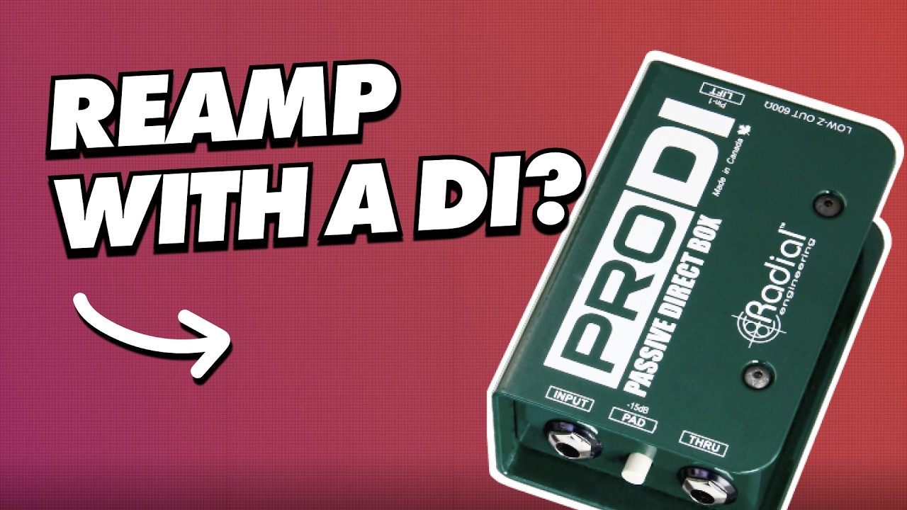 Repurpose Passive DI Box as Reamp Box: Studio & Live Hacks