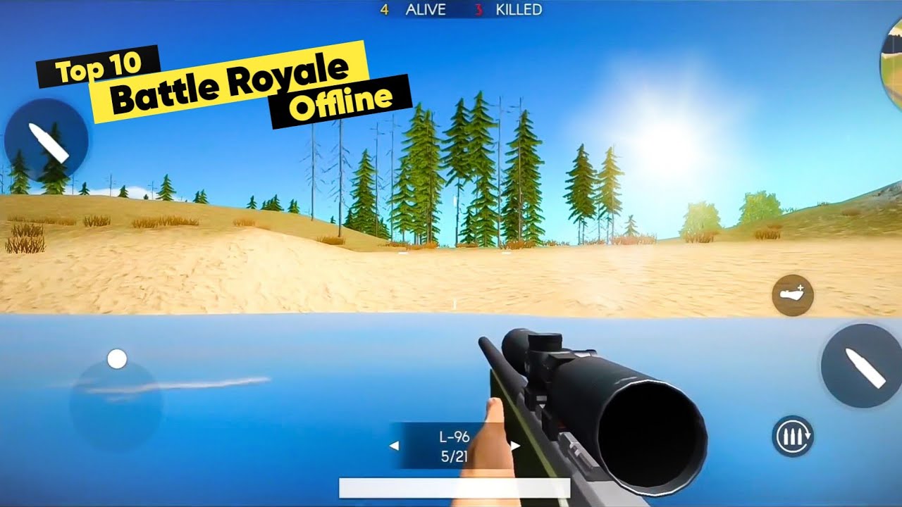 Top 10 Offline Battle Royale Mobile Games (No Internet Needed)