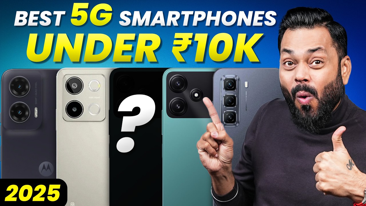 Top 5 Best Phones Under ₹10,000 in India (2024 Verified)