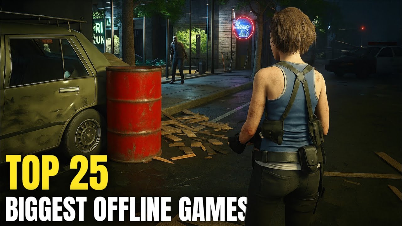 Top 25 Massive Offline Mobile Games Worth Your Storage (2025)
