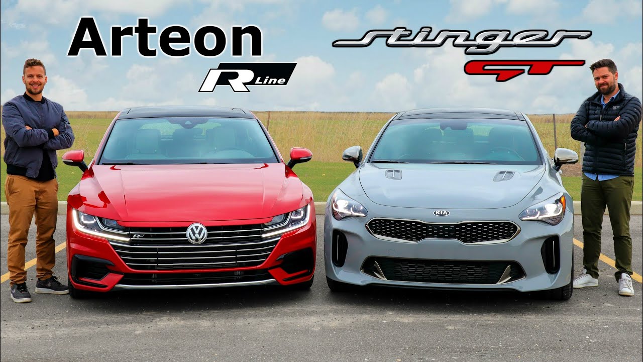 Kia Stinger vs VW Arteon: $53k Luxury Sedan Comparison