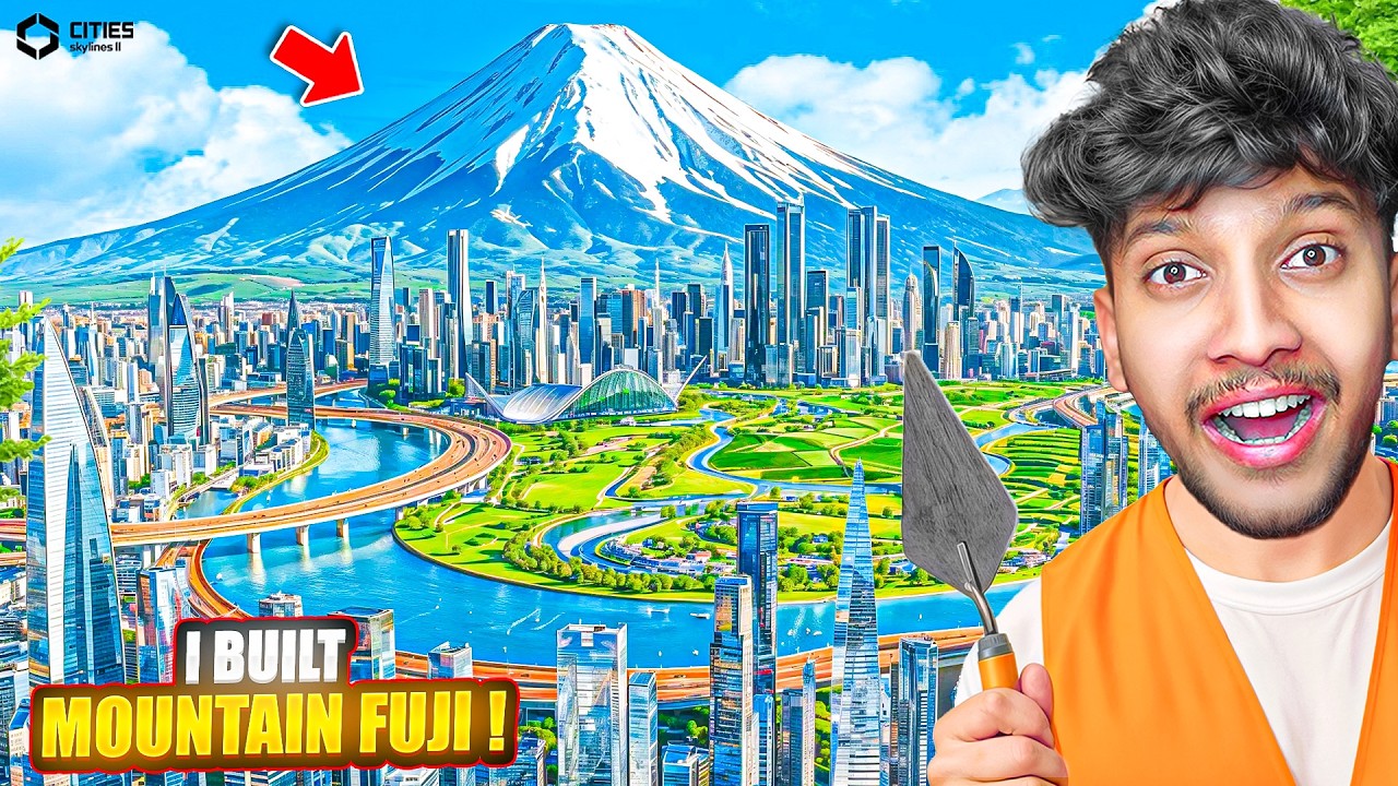 Build Mount Fuji in Cities: Skylines - Ultimate Mountain Village Guide