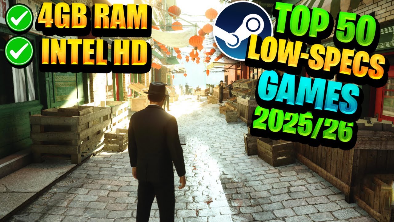 50 Best Low-End PC Games for 2025 (Play Smoothly on Old Hardware)