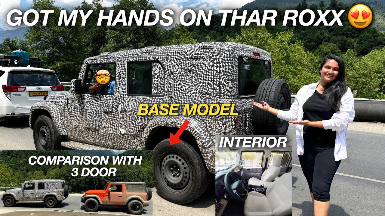 Mahindra Thar Roxx 5-Door Review: Off-Road Power Meets Practicality