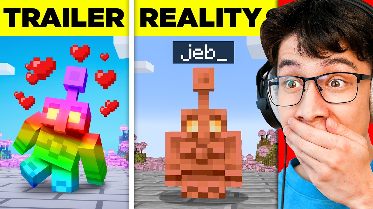 Minecraft Trailers vs Reality: 10 Shocking Differences Tested