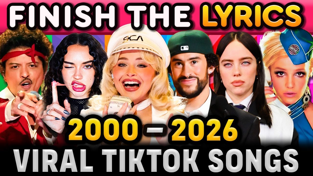 Can You Finish These Lyrics? 2000-2026 Hit Songs Challenge