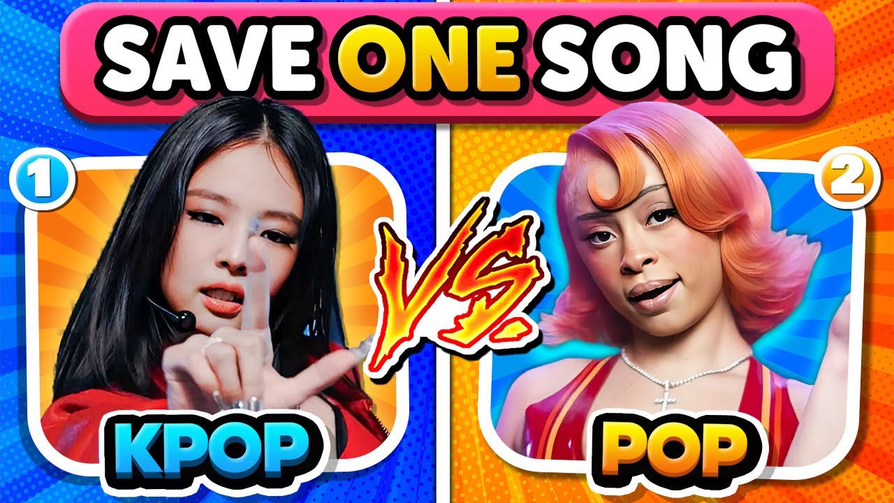 K-Pop vs Pop 2026: Ultimate Save One Song Guide