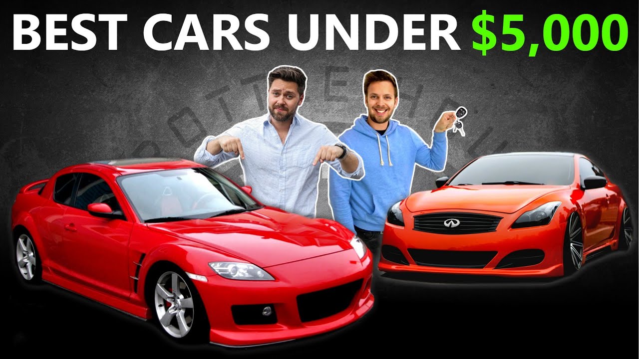 9 Surprisingly Cool Cars Under $5,000 (Expert Picks)