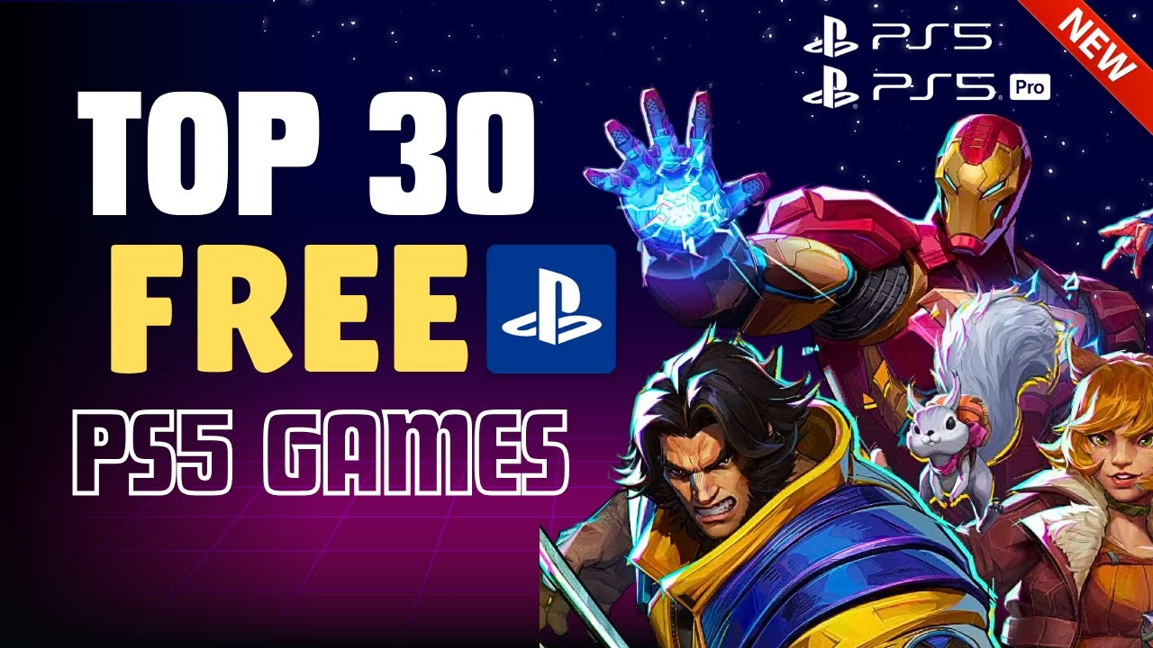 Top 30 Free PS5 Games Ranked for 2025 (Must-Play)