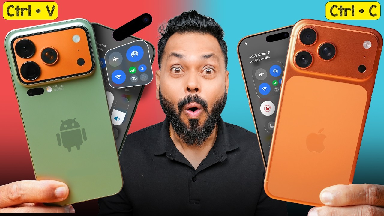 Why Android Phones Now Look Like iPhones: The Design Shift Explained