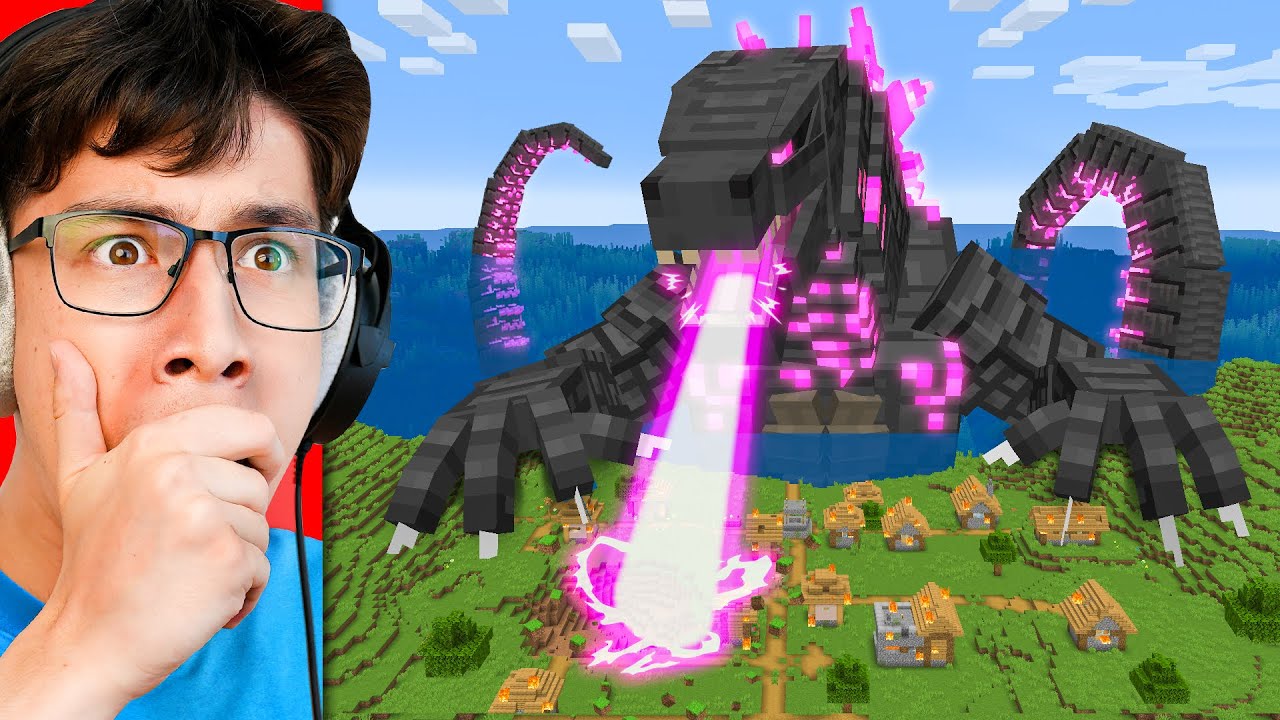 Build Godzilla in Minecraft: Ultimate Prank Guide