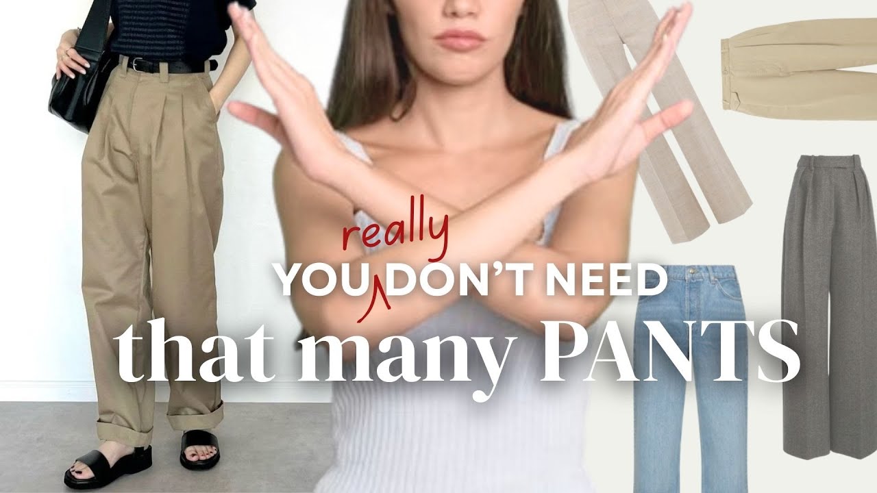 5 Essential Pants That Pair With 90% of Your Wardrobe