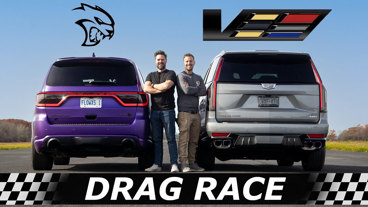 Durango Hellcat vs Escalade-V Drag Race: Shocking Results