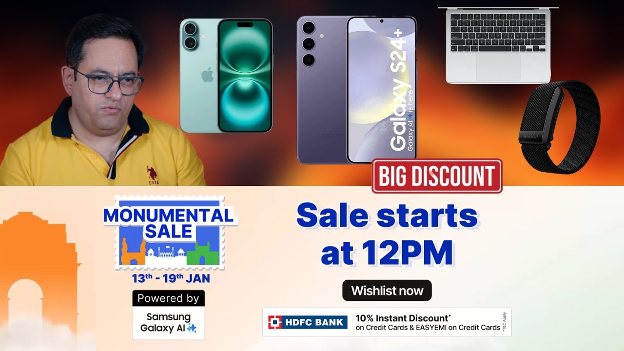 Flipkart Monumental Sale 2024: Top Deals on Electronics & Appliances