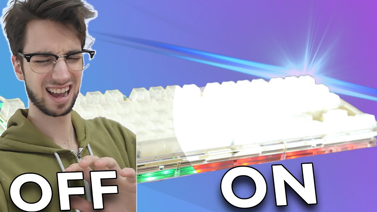 Build a Transparent Keyboard: RGB Showcase and Cost Review