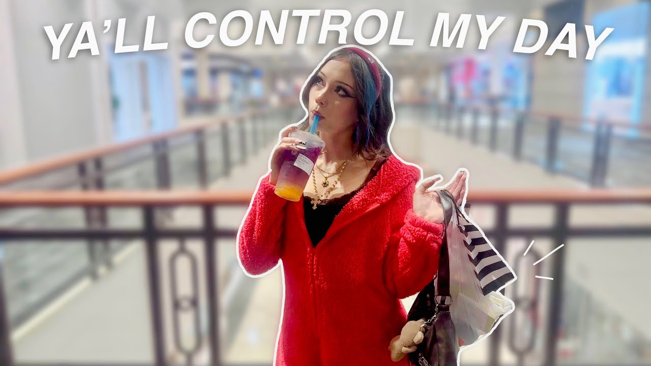 Viewer-Controlled Day: My Makeup, Meals & Activities Chosen by You