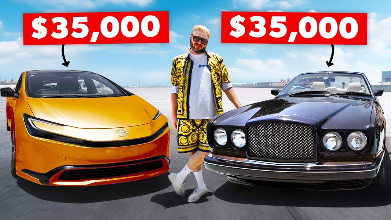 New Prius vs. Vintage Bentley: Ultimate $35k Value Showdown