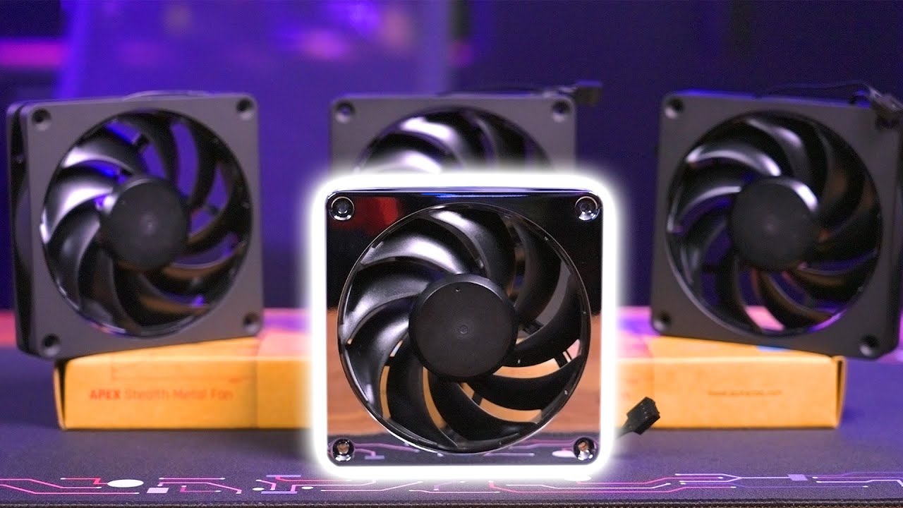 Alphacool Apex Metal Fans Review: Over-Engineered Cooling?