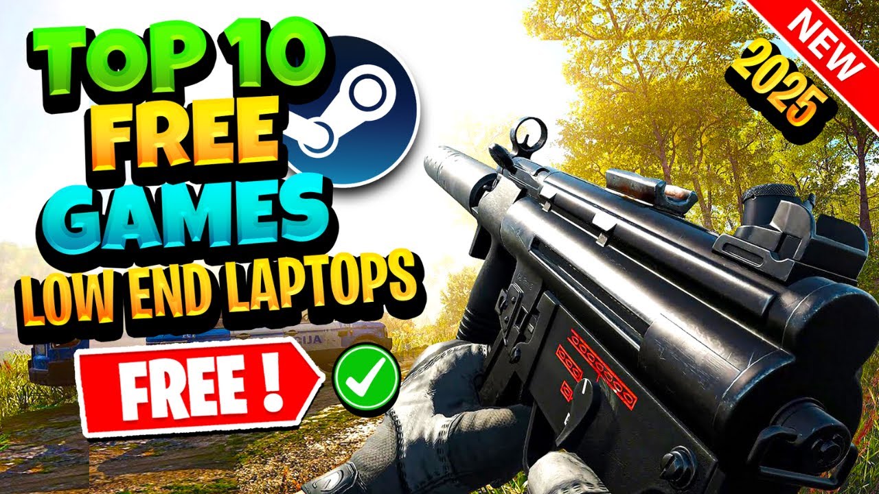 10 Best Free Low-Spec PC Games for Old Laptops (2025)