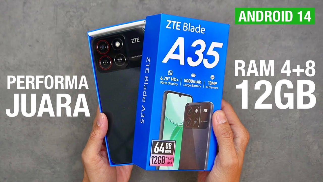 ZTE Blade A35 Review: Android 14 Gaming Power Under $60?