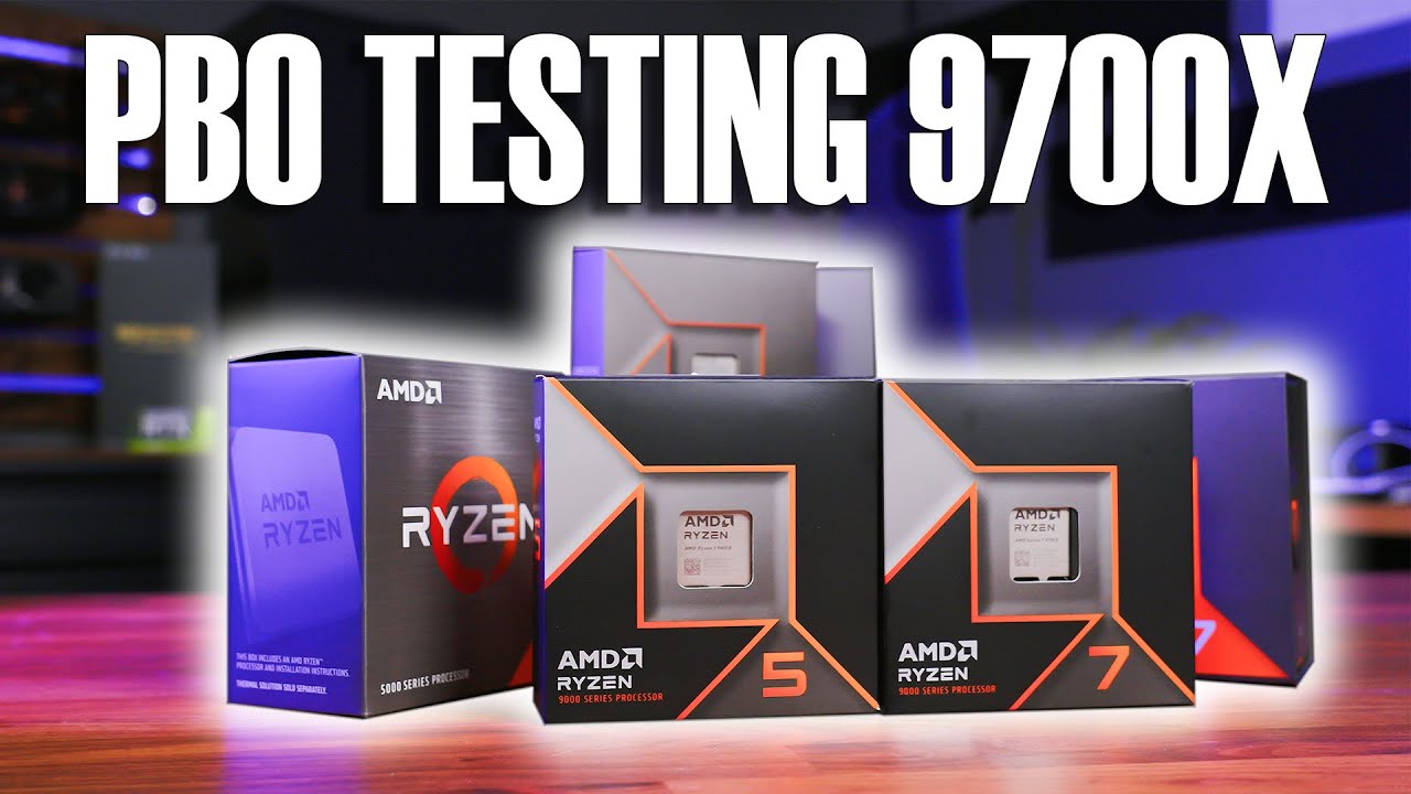 Ryzen 7 9700X PBO Performance: 10% Gain, Double Power Draw