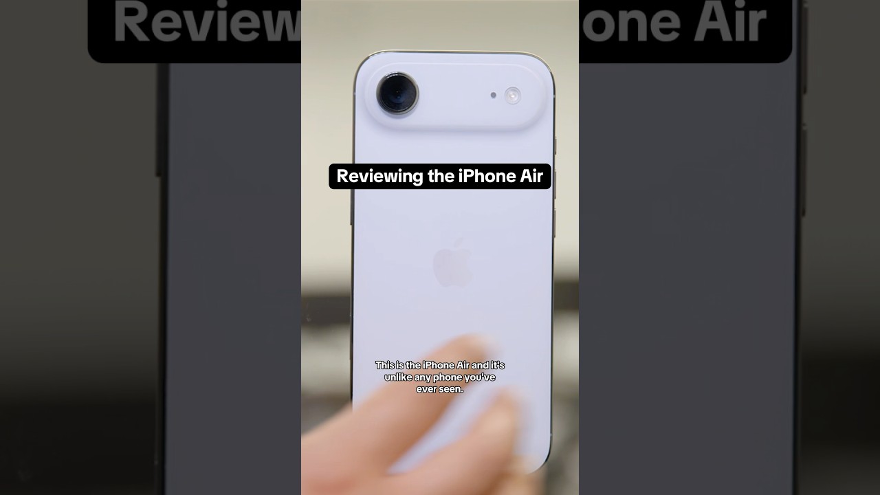 iPhone Air Review: Ultra-Thin Design Worth the Trade-Offs?