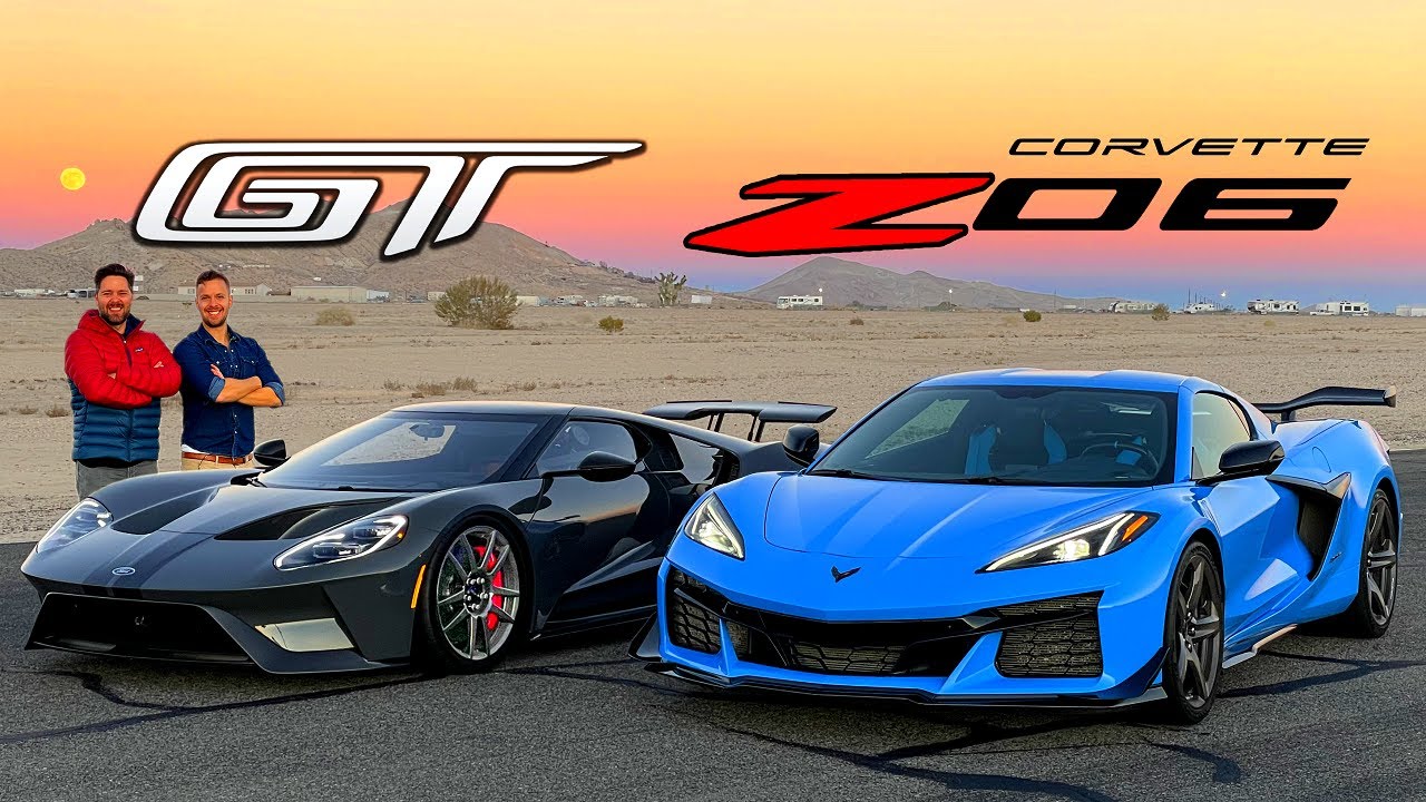 Ford GT vs Corvette Z06: Ultimate American Supercar Showdown