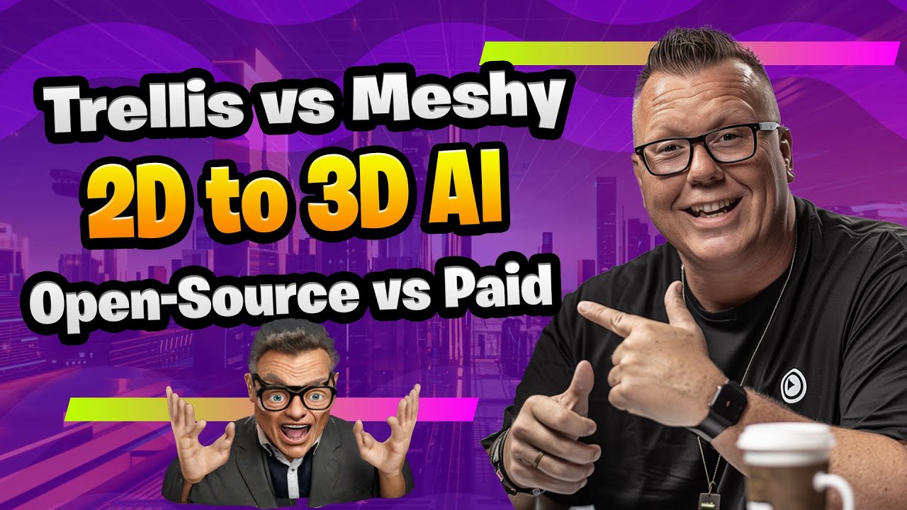 Trellis vs Meshy: Best AI 2D to 3D Converter Compared