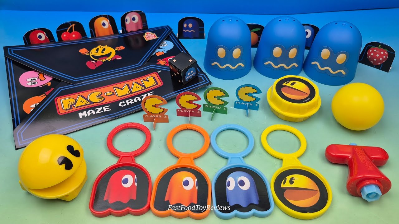 Wendy's 2011 Pac-Man Toys: Collector's Review & Play Guide