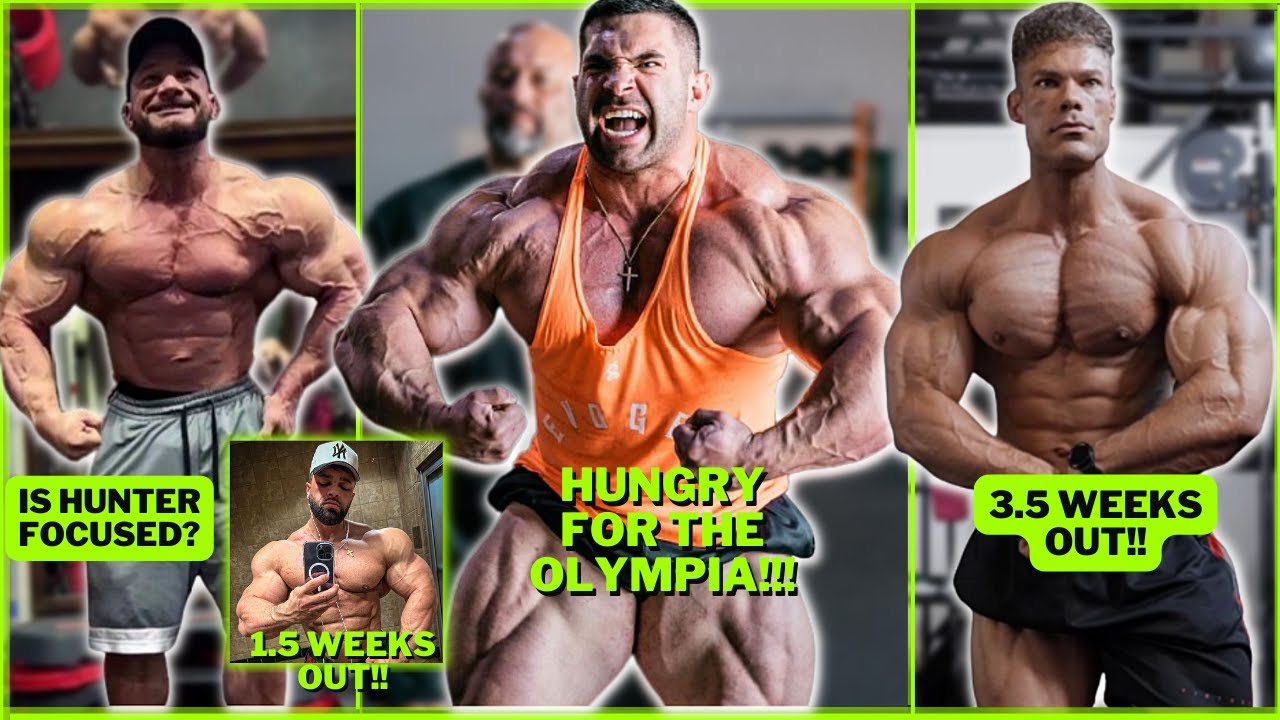 Olympia Bodybuilder Updates: Hunter, Derek & More at 10 Weeks Out
