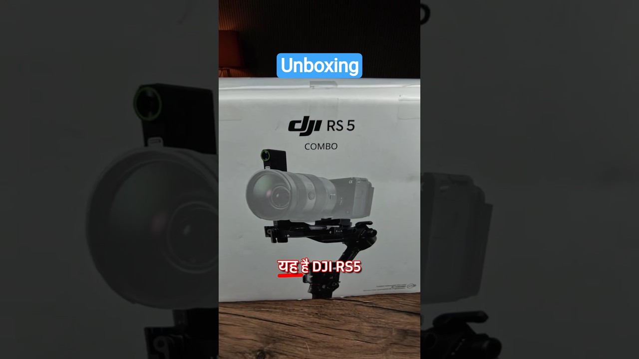 DJI RS5 Combo Unboxing: What's Inside & First Impressions