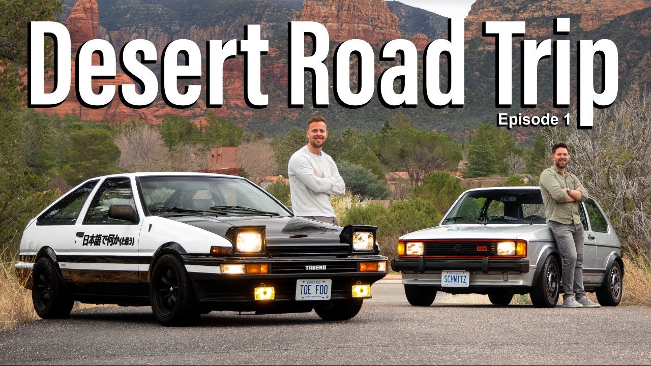 Lightweight Legends: 1980s Hatchback Road Trip Adventure