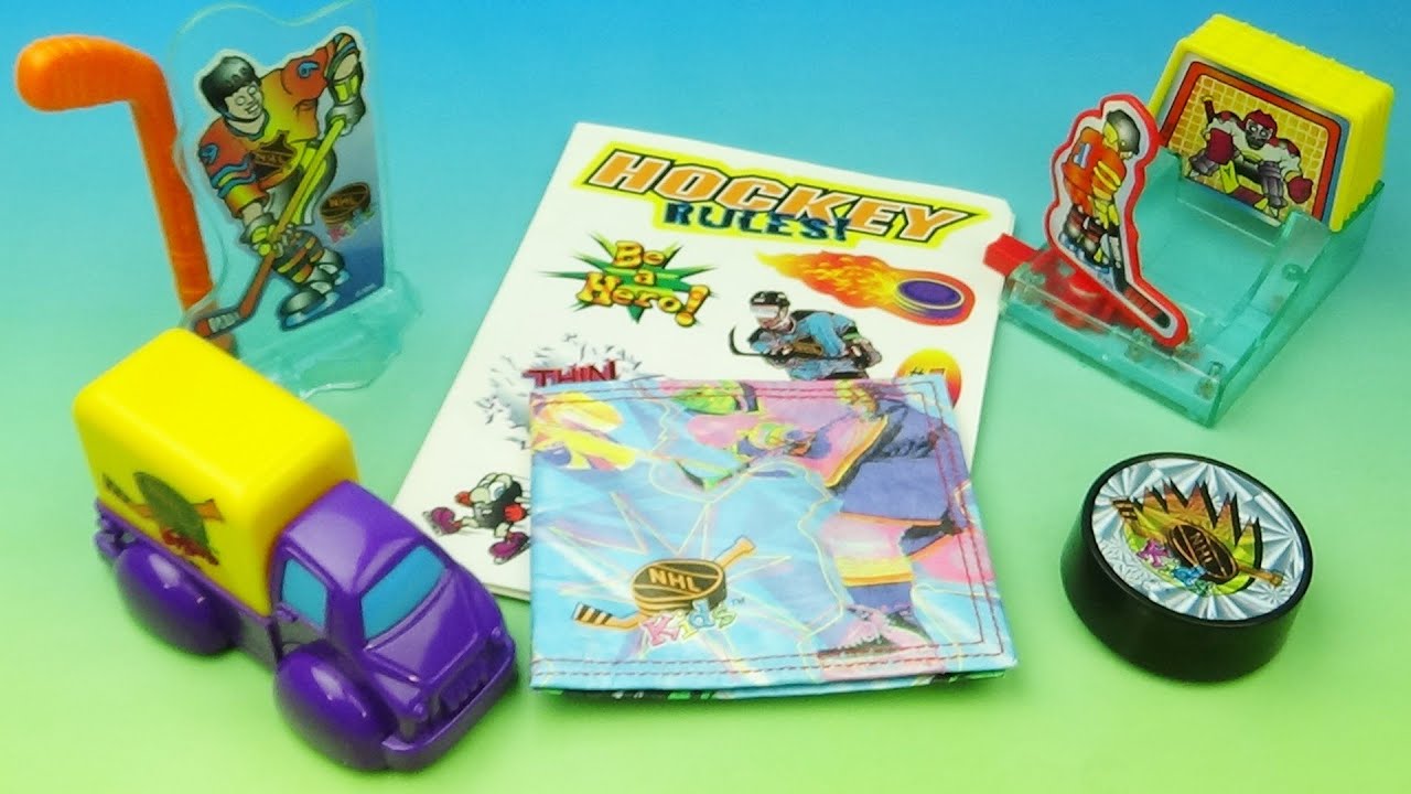 1997 Wendy's NHL Kids Meal Toys Review: Nostalgic Collectibles Revealed