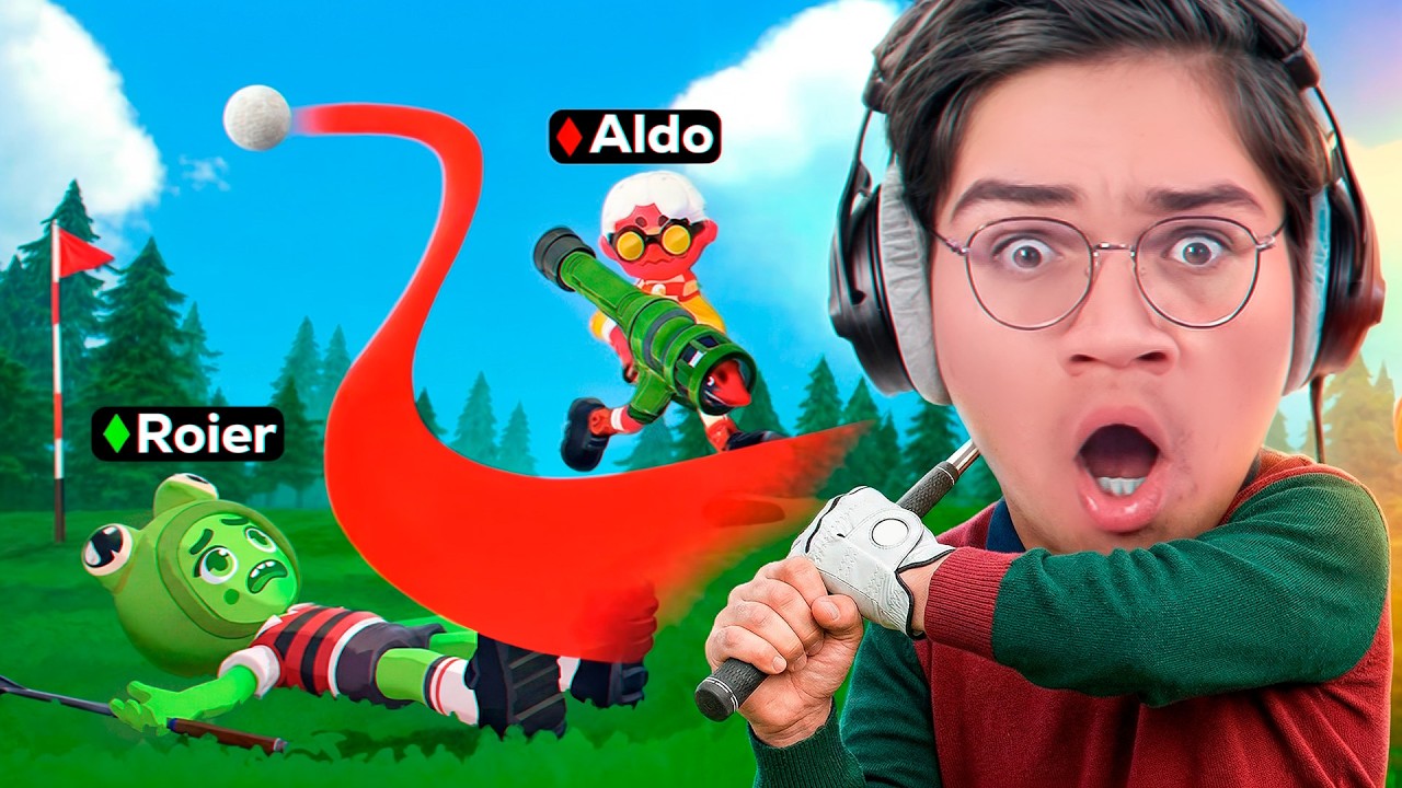 Master Golf Physics: Angle Secrets from Chaotic Gameplay