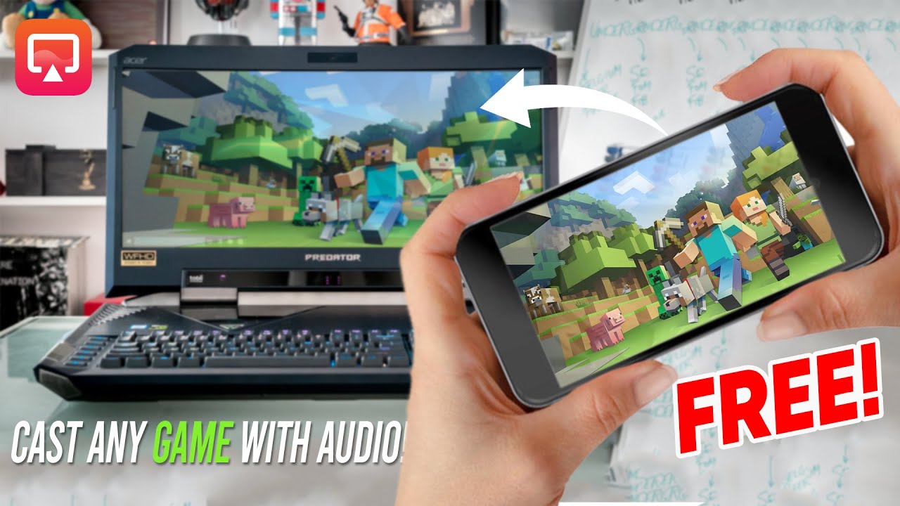 title:Mirror Phone Screen to PC (No Capture Card, 4K & Audio)