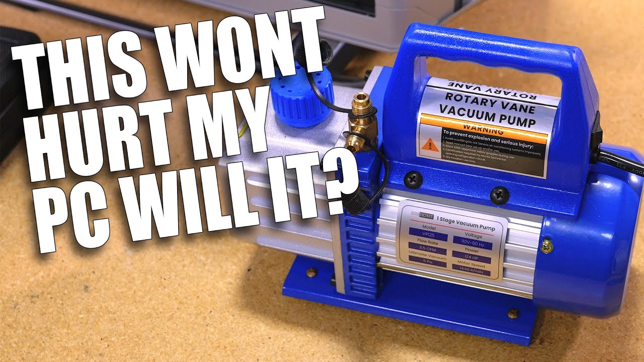 Vacuum Fill PC Cooling: Eliminate Air Pockets Fast